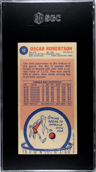 Oscar Robertson 1969-70 Topps #50 SGC 4