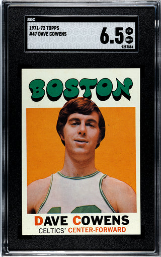 Dave Cowens 1971-72 Topps #47 SGC 6.5