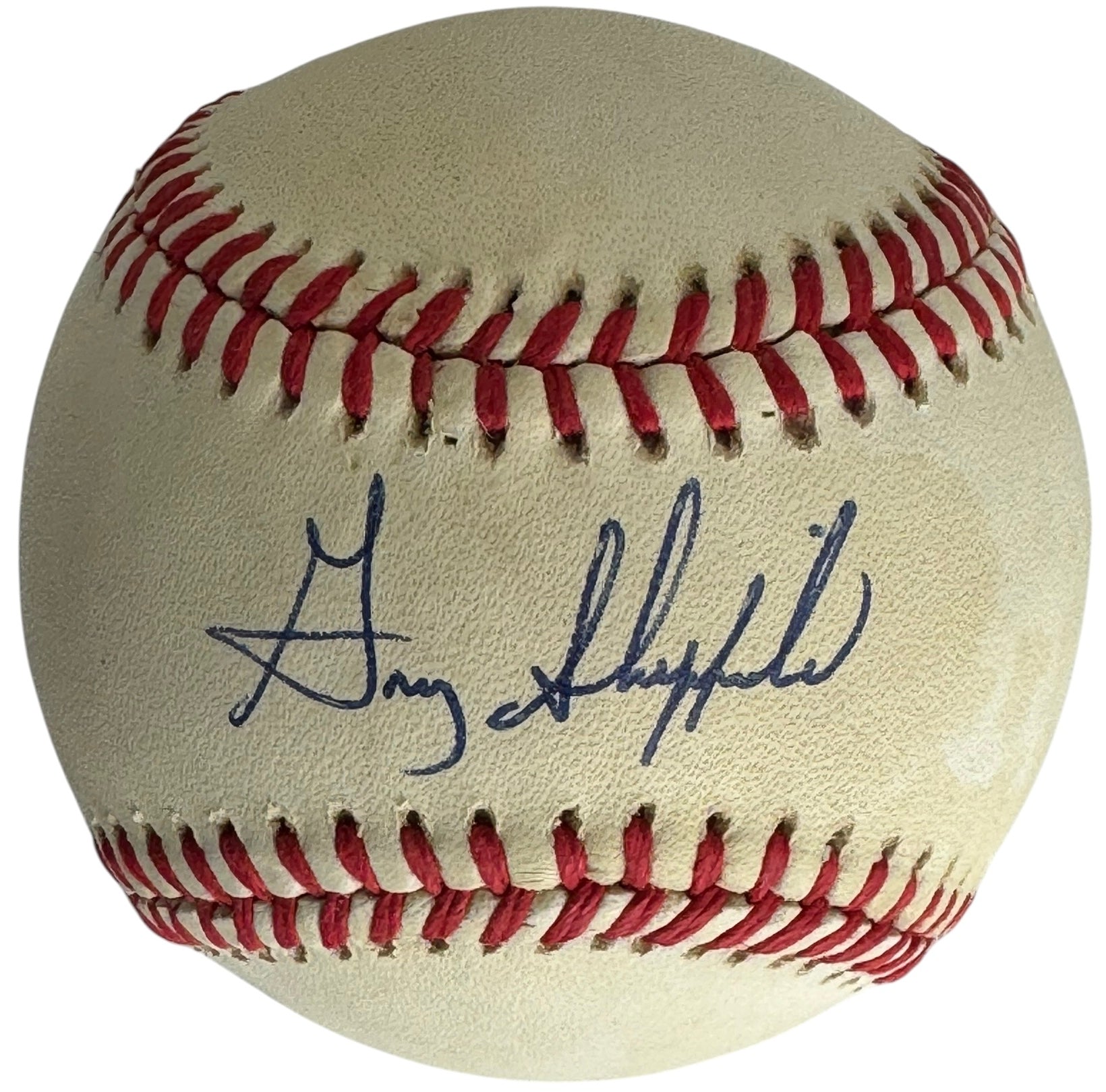 MLB Gary Sheffield サイン入ボール TRISTAR Gary Sheffield Autographed Official American League Baseball