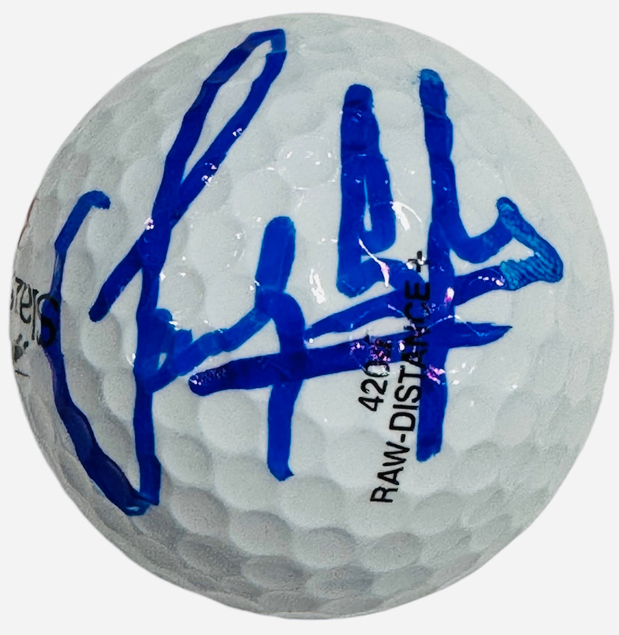 Sandy Lyle Autographed Slazenger 3 Golf Ball | Hollywood Collectibles