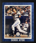 Derek Jeter Autographed 16X20 Framed Photo (Steiner & MLB Auth)