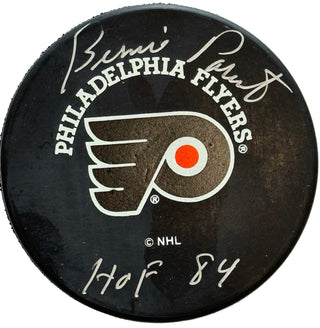 Bernie Parent Autographed Official Hockey Puck (JSA)