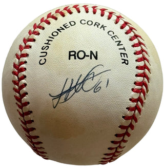 Josh Beckett Autographed Official National League Baseball