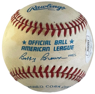 Nolan Ryan Autographed American League Baseball (JSA)