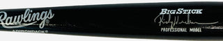 Rickey Henderson Autographed Rawlings Big Stick Bat (JSA)