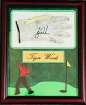 Tiger Woods Autographed Framed Glove (JSA)