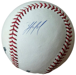 Yordan Alvarez Autographed Official Major League Baseball (JSA)