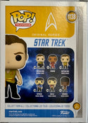 William Shatner Autographed Star Trek Captain Kirk Funko Pop #1138 (JSA)