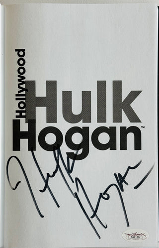 Hulk Hogan Autographed Hollywood Hulk Hogan Book (JSA)