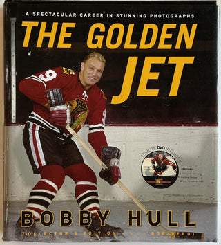 Bobby Hull Autographed The Golden Jet Book (JSA)