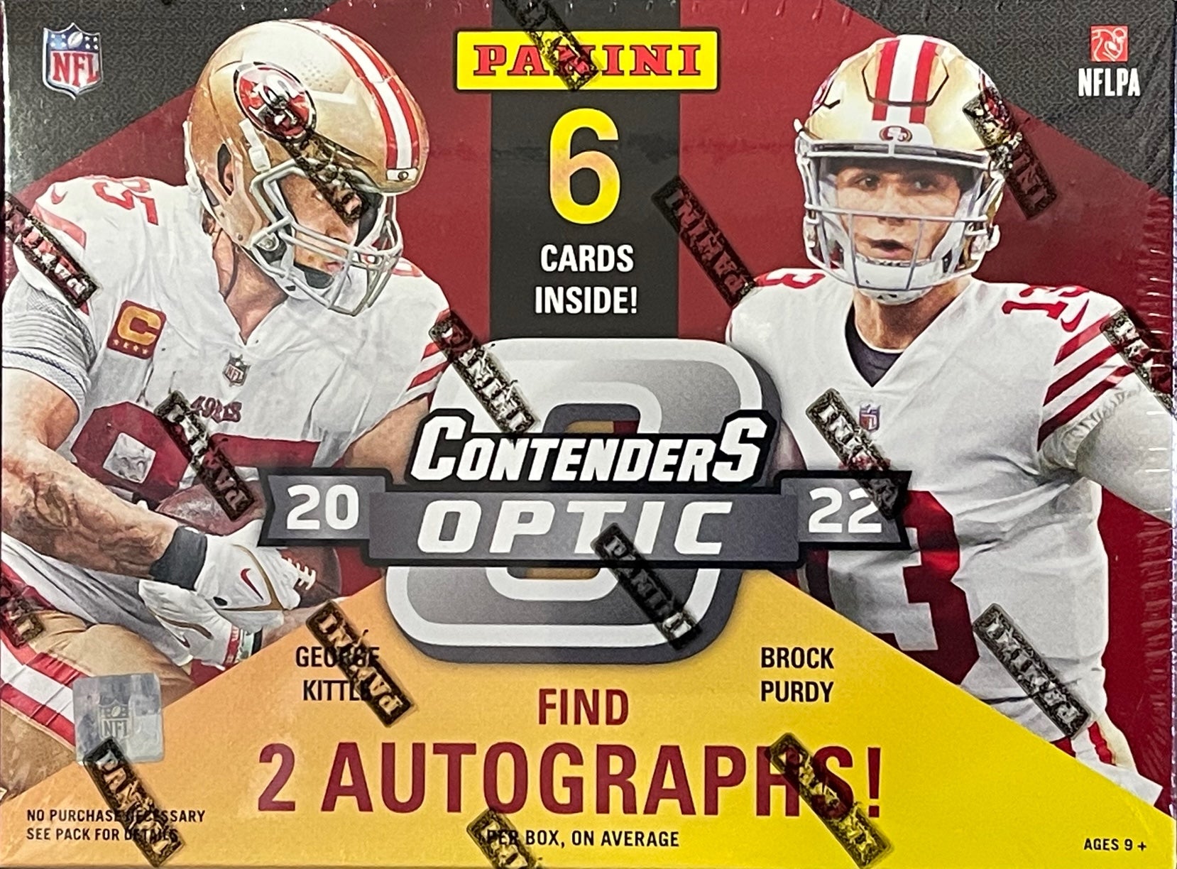 2021 Panini Contenders Optic Football Hobby 20-Box Case