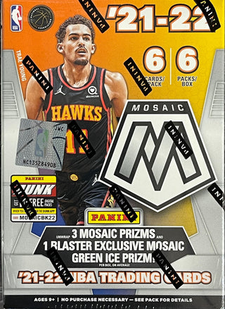 2021-22 Panini Mosaic Basketball Hobby Blaster Box (Fanatics)
