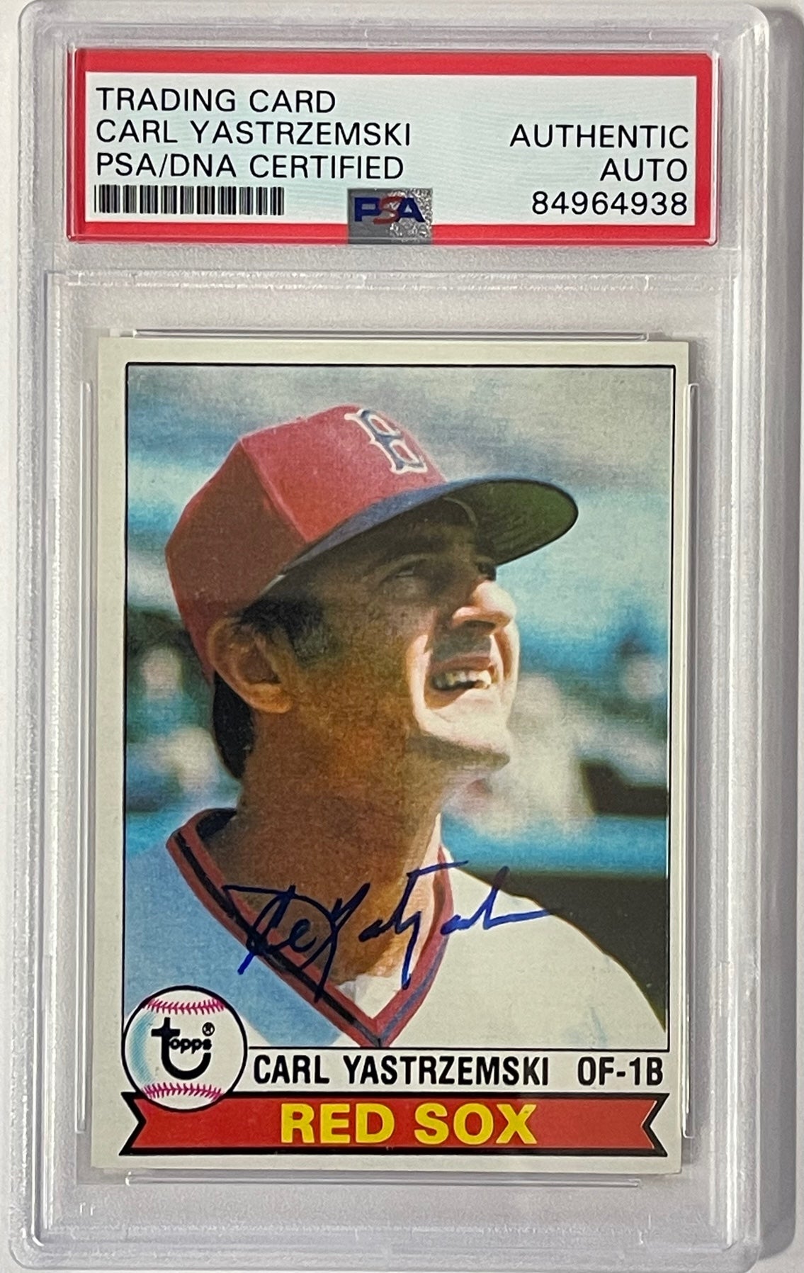 Carl Yastrzemski PSA DNA Signed 8x10 Photo Autograph Red Sox