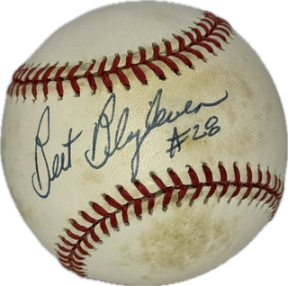 Bert Blyleven Autographed Official National League Baseball