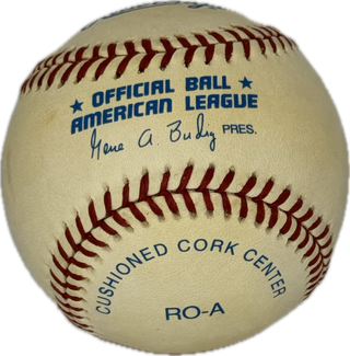 Bert Blyleven Autographed Official American League Baseball