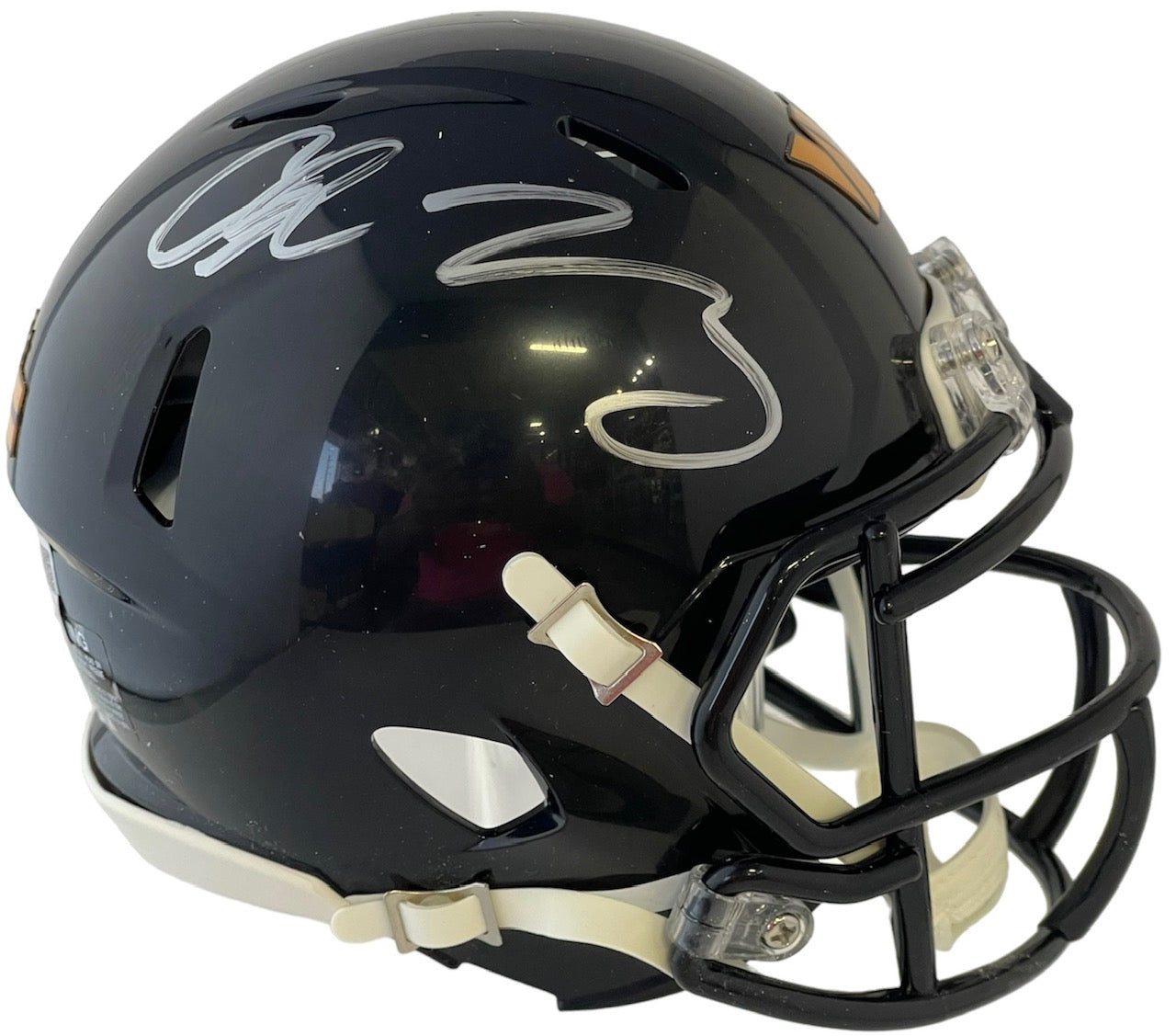 Jonnu Smith Autographed New England Patriots Lunar Eclipse Mini Helmet