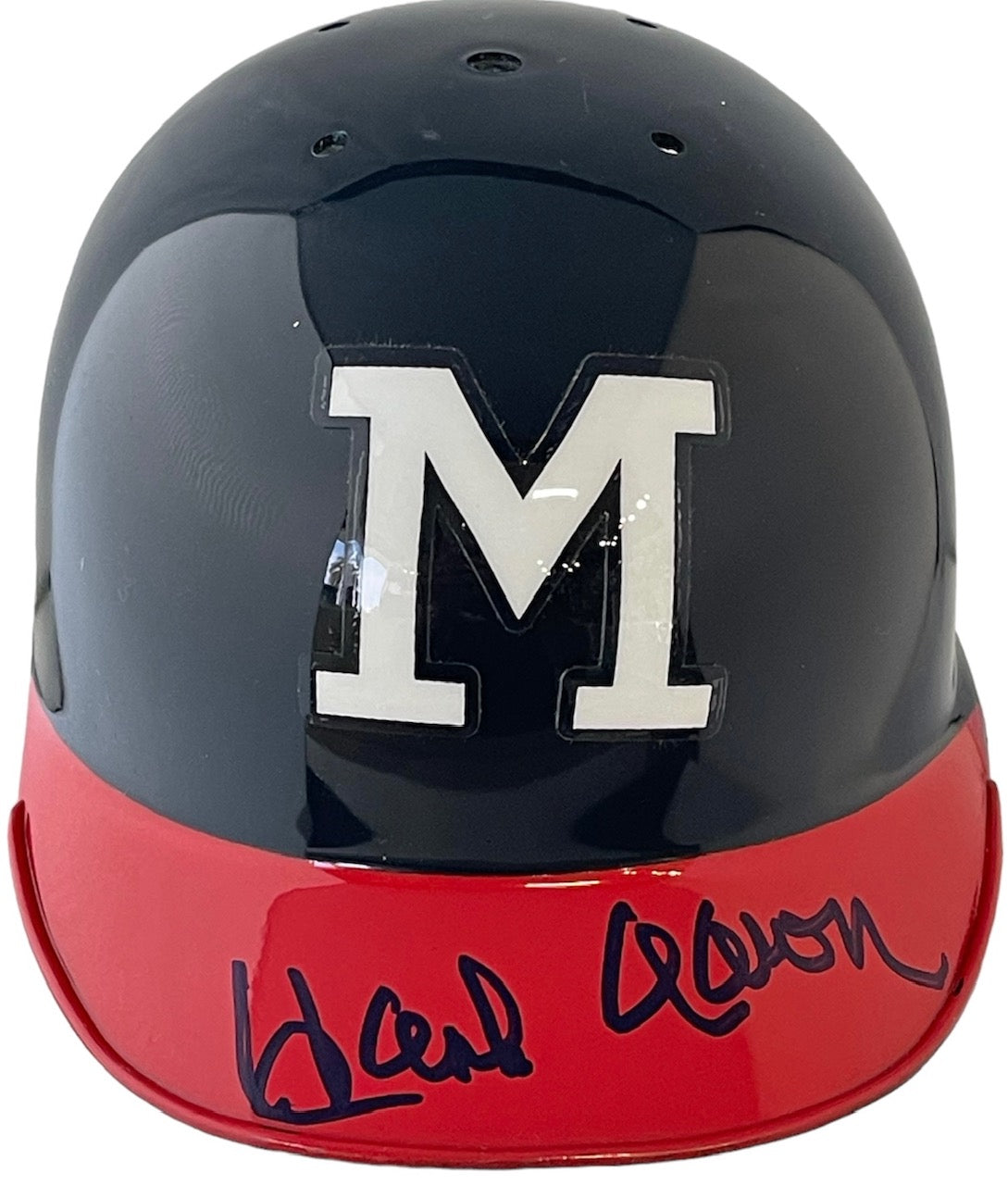 Hank Aaron Autographed Official Major League Baseball (Steiner