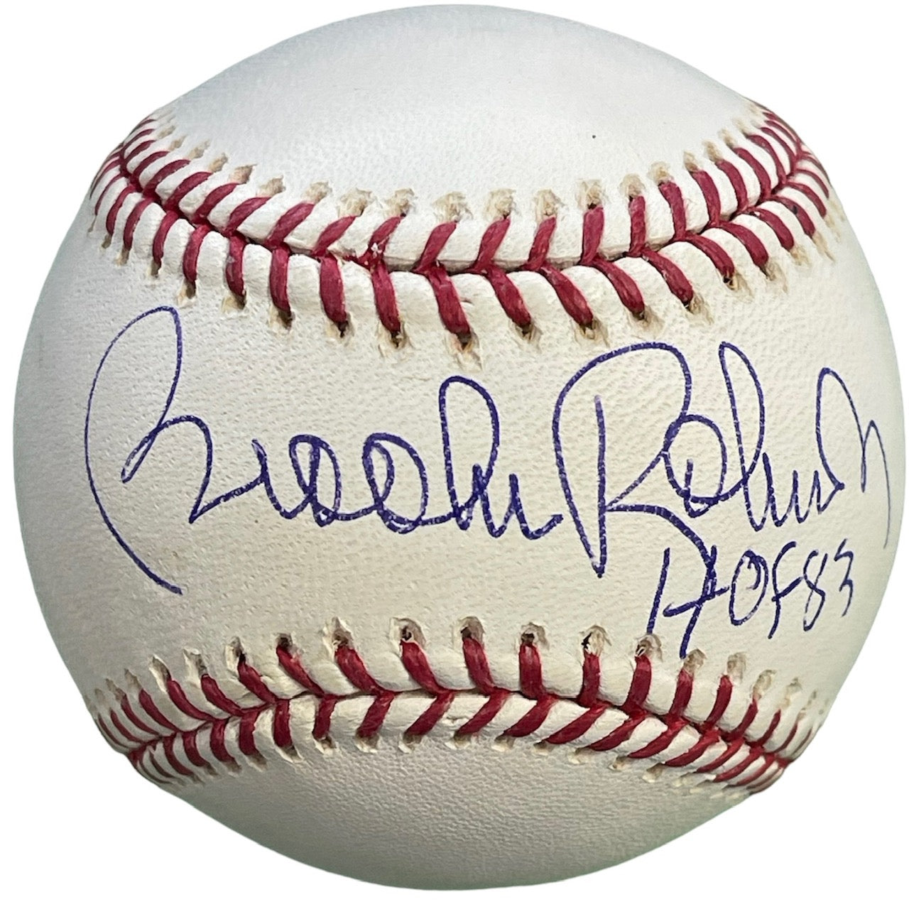 Autographed BROOKS ROBINSON HOF 1983 Official Major League Baseball JSA