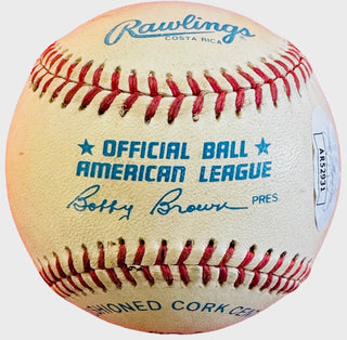 George Brett Autographed Official American League Baseball (JSA)