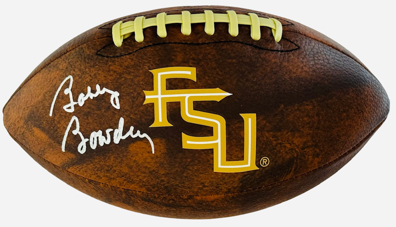 Bobby bowden autographed store football