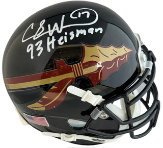 Charlie Ward Autographed FSU Mini Helmet
