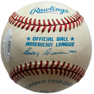 Reggie Jackson Autographed Official American League Baseball (JSA)