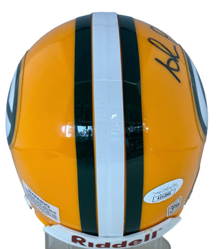 Ahman Green Autographed Mini Helmet (JSA)