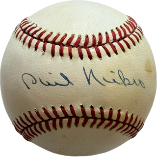 Phil Niekro Autographed Official National League Baseball (JSA)