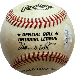 Robin Roberts Autographed Official National League Baseball (JSA)