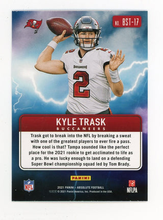 Kyle Trask 2021 Panini By Storm #BST-17 Card