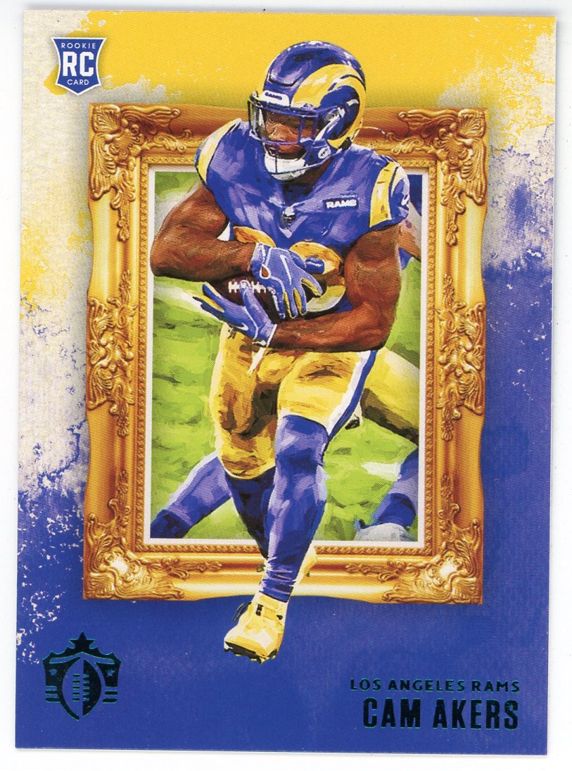 2020 Cam Akers Rookie Gridiron Kings Panini Los Angeles Rams # GK-29