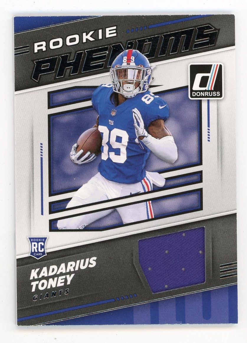 Kadarius Toney 2021 Panini Gridiron Gear #GG-KTO Card