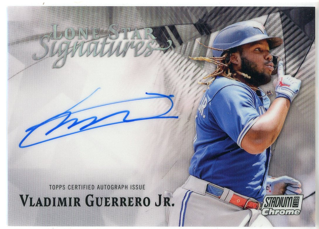 ORIGINAL Vladimir Guerrero Jr. Toronto Blue Jays Topps -  India