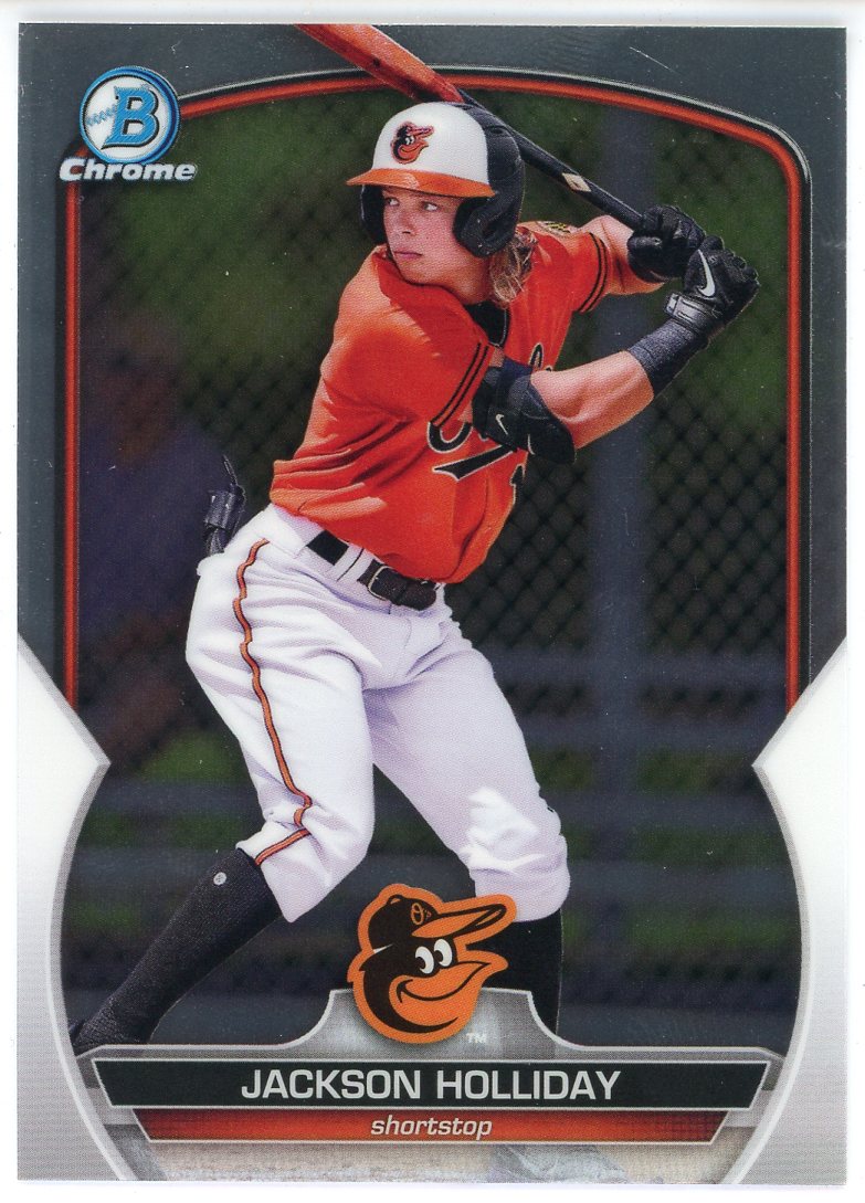 JACKSON HOLLIDAY 2023 Bowman Prospects Card #BP20 Baseball Rookie RC Baltimore  Orioles at 's Sports Collectibles Store