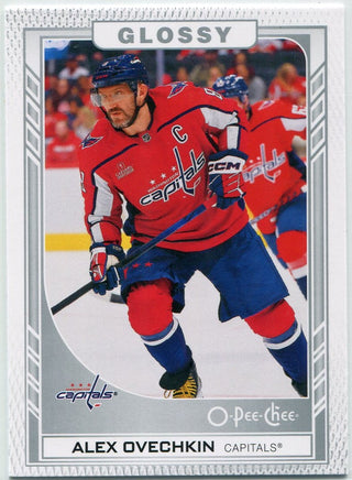 Alex Ovechkin 2023 - 2024 O-Pee-Chee Glossy Card #R-46