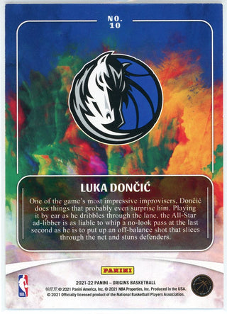 Luka Doncic 2021-22 Panini Origins Card #10