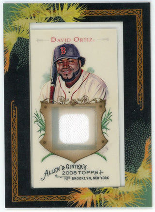 David Ortiz 2008 Topps Allen & Ginters Patch Relic #AGR-DO1