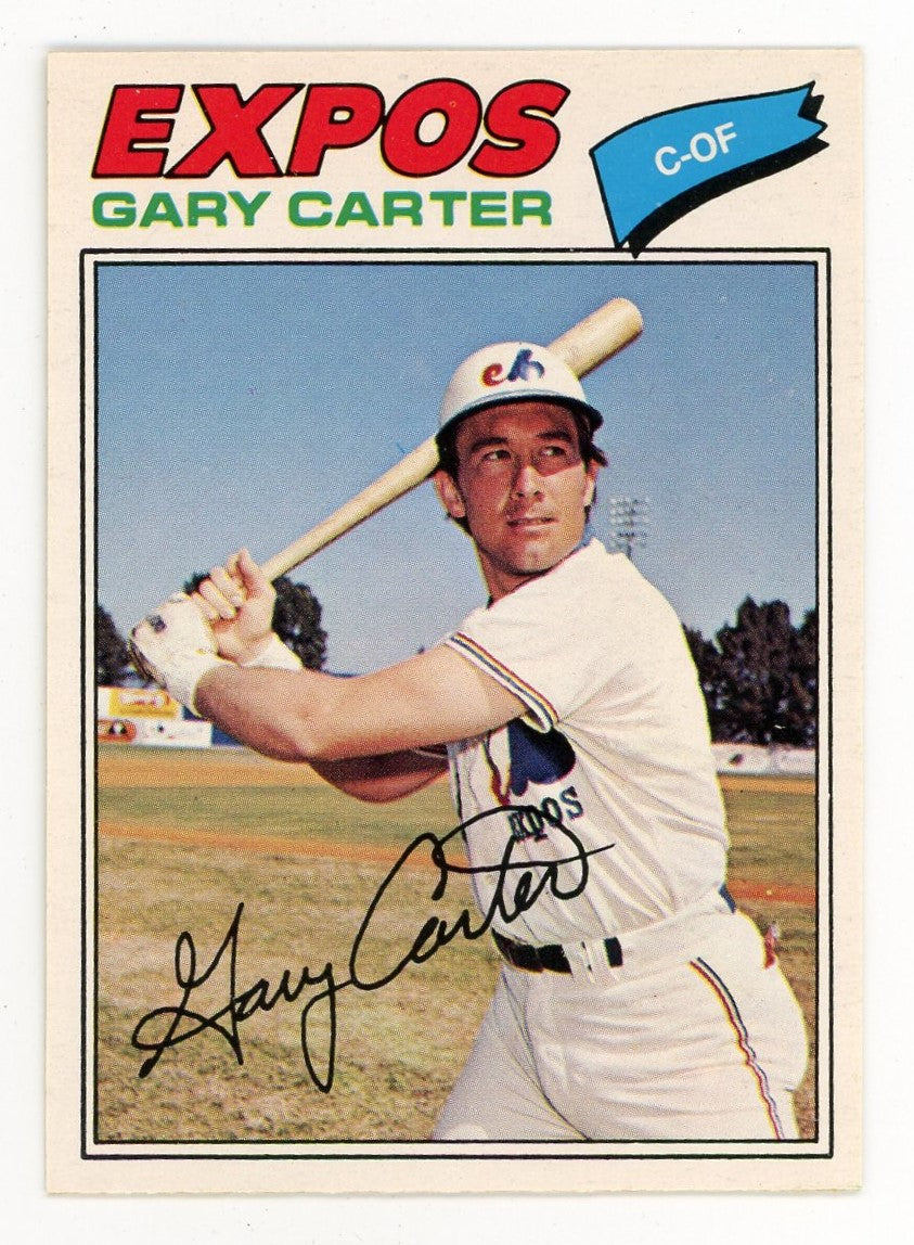gary carter baseball card