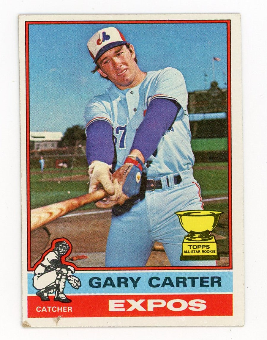 Gary Carter TOPPS All Star Autographed Card (PSA)