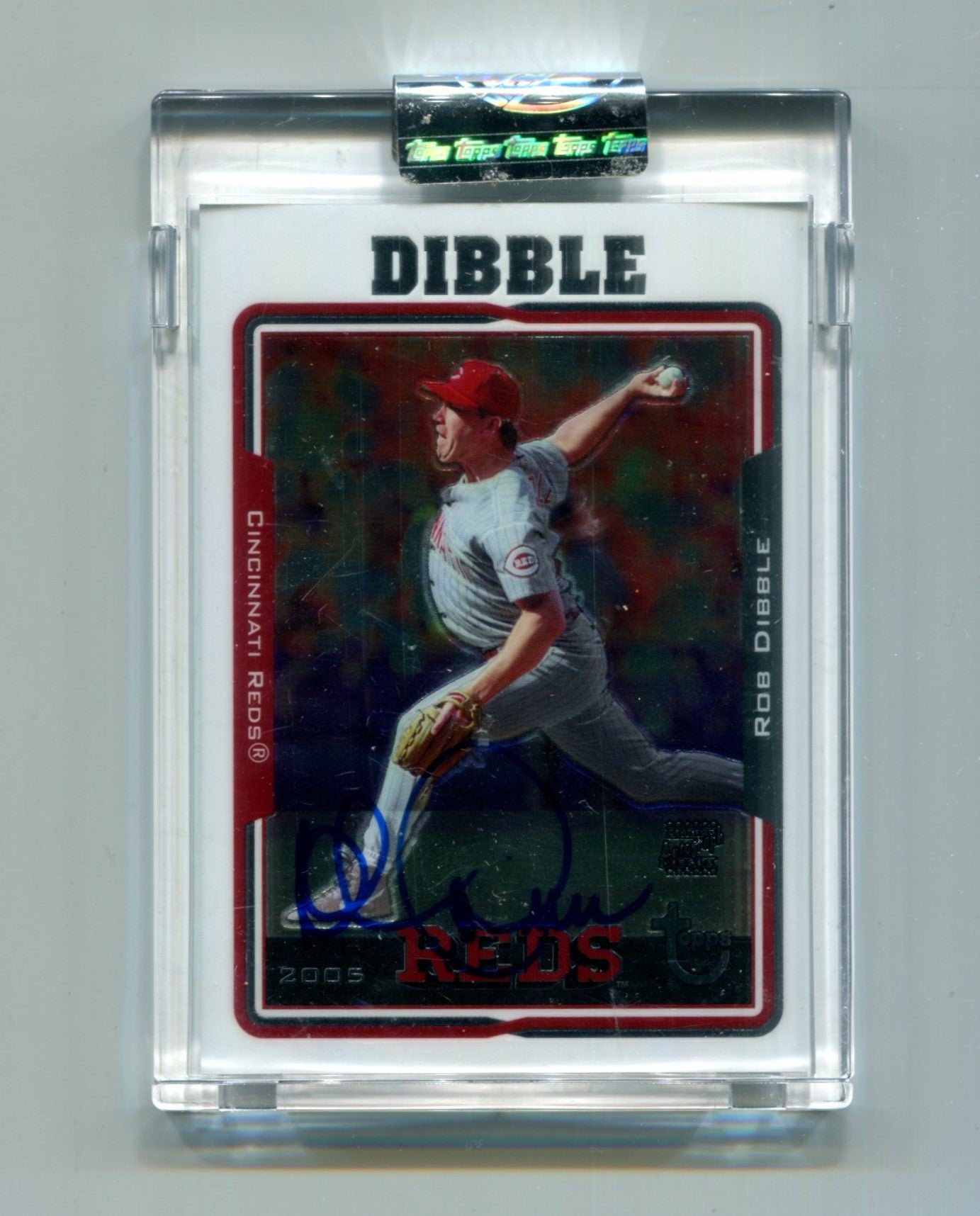 Rob Dibble 2005 Topps Autographed #TA-RKD Card