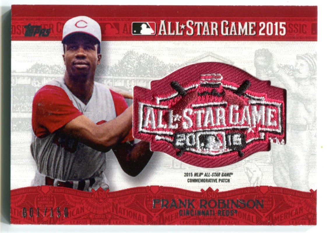 Frank Robinson 2015 All-Star Game #ASGP-4 Patch Card | Hollywood  Collectibles, image size:1132x799