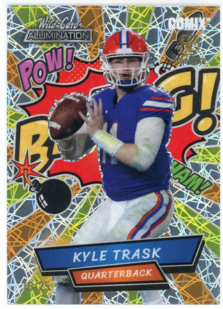 Kyle Trask 2021 Wild Card Alumination Bang Rookie Card #AC-5