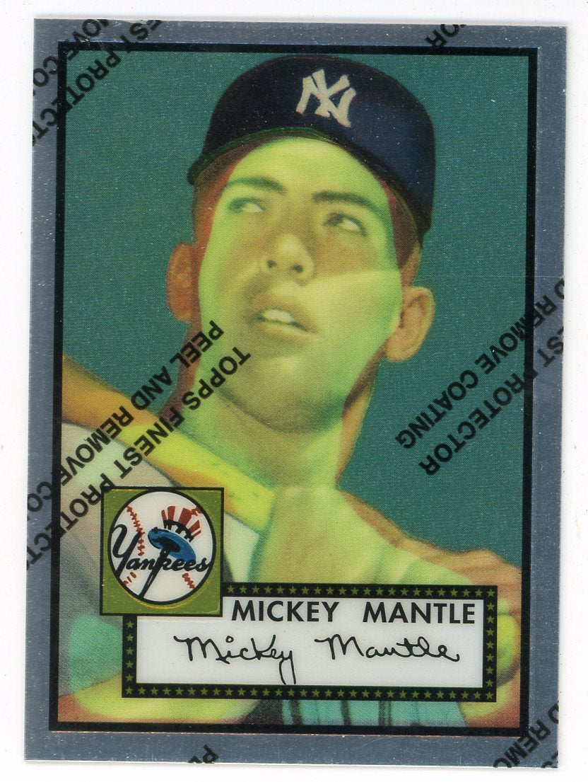 1996 Topps Mickey Mantle Complete Baseball Card Set (19 Mickey