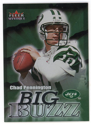 Chad Pennington 2000 Fleer Mystique Big Buzz