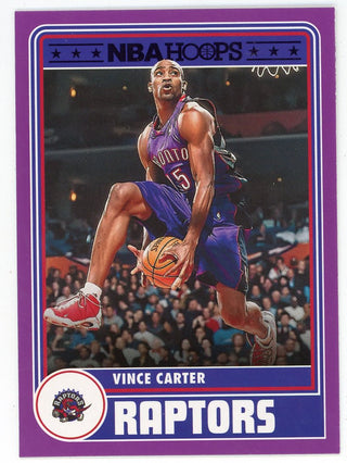 Vince Carter 2023-24 Panini Hoops Purple #294