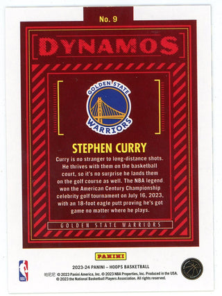 Stephen Curry 2023-24 Panini Hoops Dynamos #9