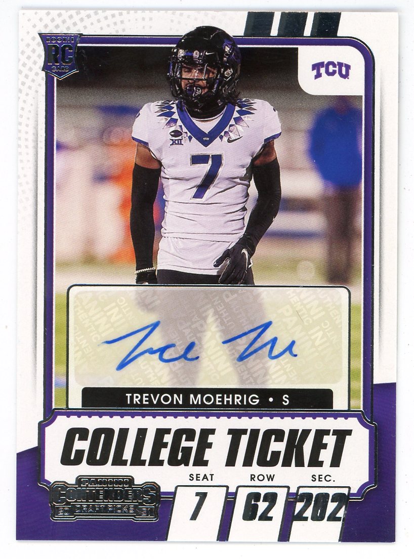 Trevon Moehrig Signed Jersey (JSA)