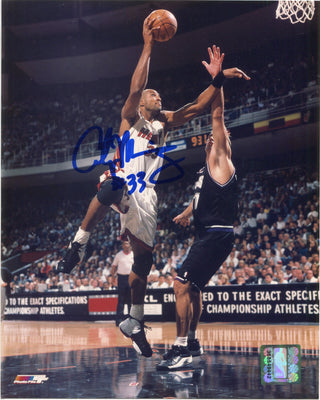Alonzo Mourning Autographed 8x10 Basketball Photo