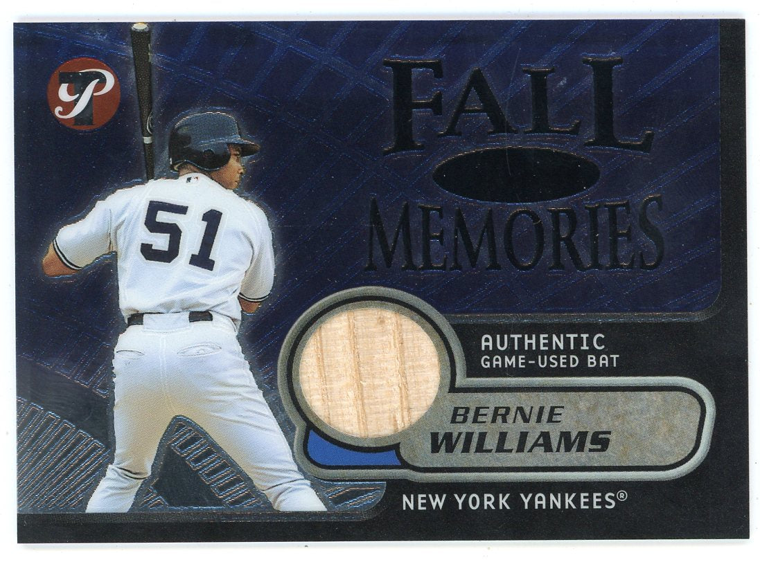 2002 Upper Deck BERNIE WILLIAMS Jersey New York Yankees