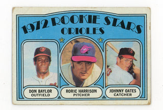 1972 Rookie Stars Orioles Topps #474 Card